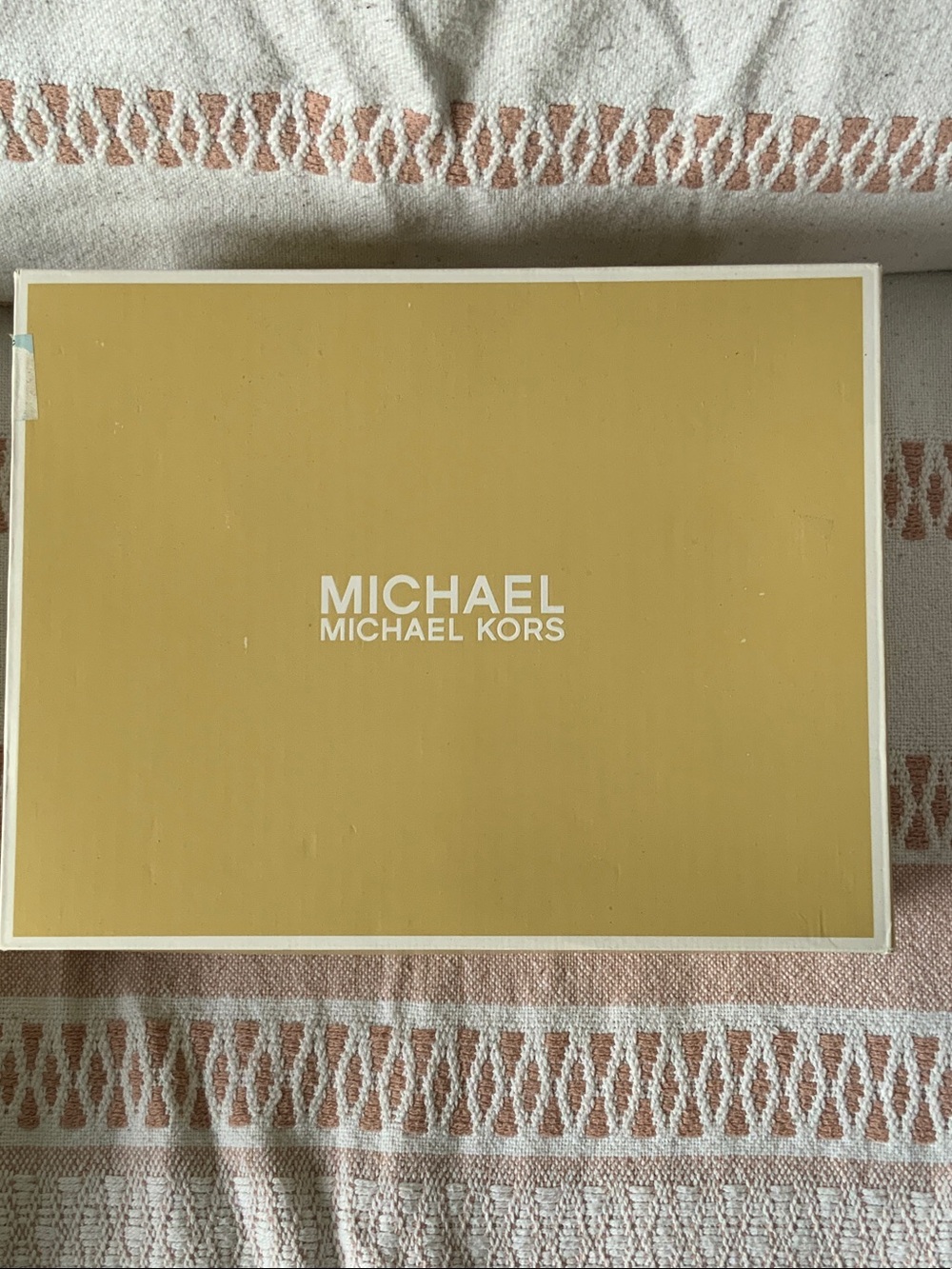 Michael Kors Gold Logo Decorative Box